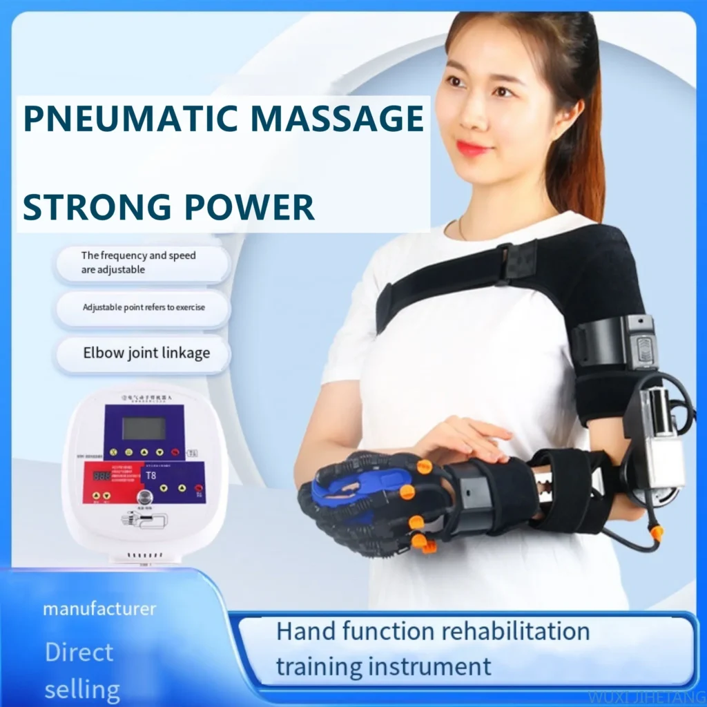 JIHE-TCM Attelle de Rééducation Bras & Coude — Exercices de Flexion/Extension, Tailles S à XL