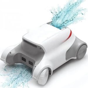 Genkinno P1 / Aspirateur de Piscine Sans Fil, Jusqu'à 50 Pieds de Profondeur