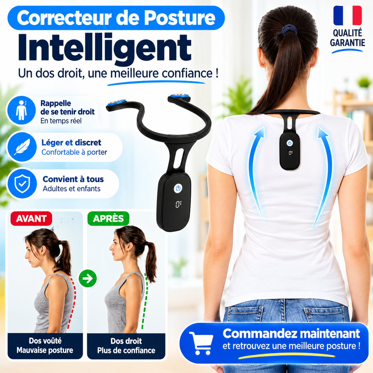 Correcteur de Posture Invisible / Stop au Mal de Dos – Image 2