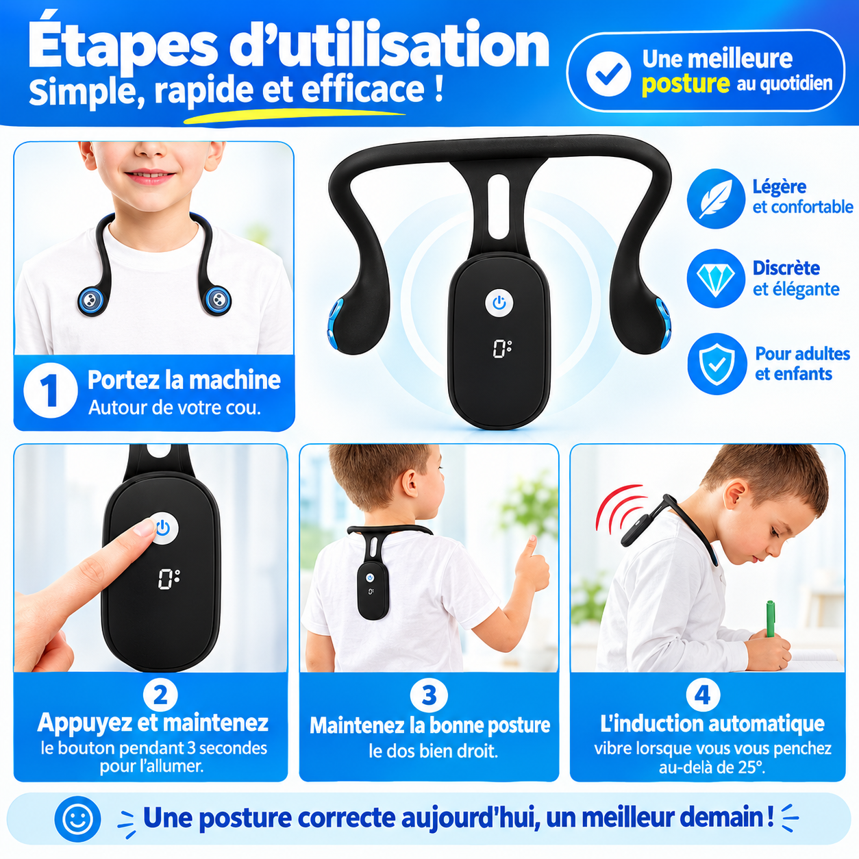 Correcteur de Posture Invisible / Stop au Mal de Dos – Image 4