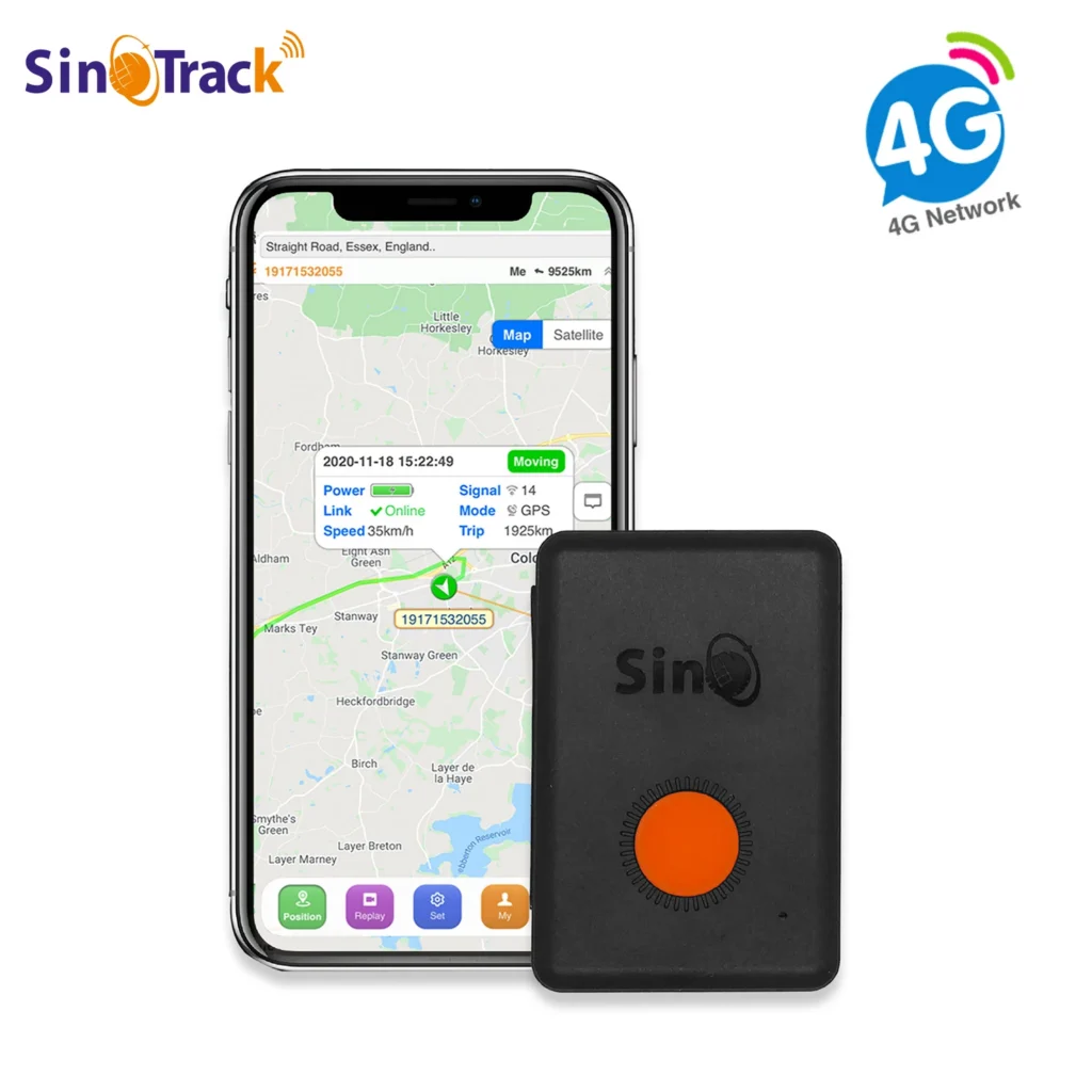 Mini traceur GPS étanche 4G SinoTrack ST-904L, batterie intégrée, pour enfants, dispositif personnel pour animaux de compagnie, voiture, avec application de suivi gratuite